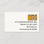 Carte De Visite Jan Janson Classic (Dos)