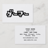 Carte De Visite Japanese Gamer ゲーマー Japan Language Nihongo (Devant / Derrière)