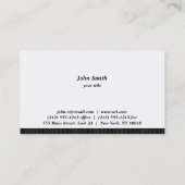 Carte De Visite Japanese Kanji -for John- (Dos)