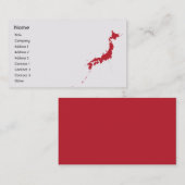 Carte De Visite Japon - Affaires (Devant / Derrière)