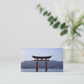 Carte de visite japonais (Debout devant)
