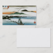 Carte de visite JAPONAIS de BATEAU (Devant / Derrière)