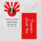 Carte de visite japonais de la meilleure qualité (Devant / Derrière)