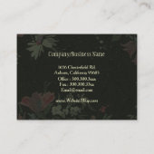 Carte De Visite Japonais Washi Motif unique (Dos)