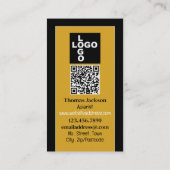 Carte De Visite Jar de miel - apiculteur, miel fermier (Dos)