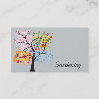 Carte De Visite Jardin