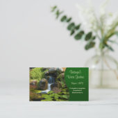 Carte De Visite Jardin aquatique (Debout devant)