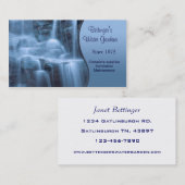 Carte De Visite Jardin aquatique (Devant / Derrière)