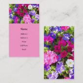 Carte De Visite jardin d'agrément (Devant / Derrière)