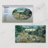 Carte De Visite Jardin de Daubigny (Devant / Derrière)