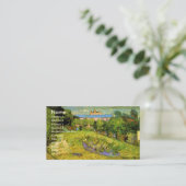 Carte De Visite Jardin de Daubigny par Vincent van Gogh, Le Jardin (Debout devant)