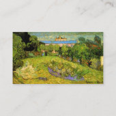 Carte De Visite Jardin de Daubigny par Vincent van Gogh, Le Jardin (Dos)