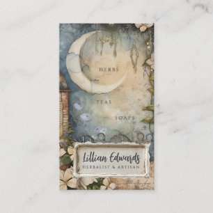 Carte de visite Jardin de Lune Fantaisiste