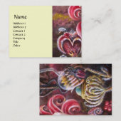 Carte De Visite JARDIN DE MELISSA .details (Devant / Derrière)