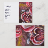 CARTE DE VISITE JARDIN DE MELISSA HONEY BEE (Devant / Derrière)