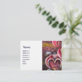 Carte De Visite JARDIN DE MELISSA HONEY BEE lin (Debout devant)