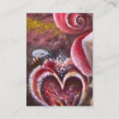 Carte De Visite JARDIN DE MELISSA HONEY BEE Oeggshell (Dos)