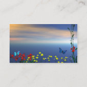 Carte De Visite Jardin de papillon (Dos)