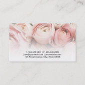Carte De Visite Jardin d'Eden | Arrangement floral | Fleuriste (Dos)