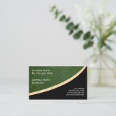 Carte De Visite Jardin d'entretien de pelouse paysager (Debout devant)