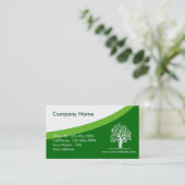 Carte De Visite Jardin d'entretien de pelouse paysager (Debout devant)