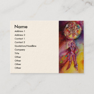 CARTE DE VISITE JARDIN DES OMBRES PERDUES / CHEVALIER ET FOIRE