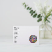 Carte De Visite JARDIN DES OMBRES PERDUES Faires Et Papillons (Debout devant)