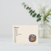 CARTE DE VISITE JARDIN DES OMBRES PERDUES / FAIRY ET BUTTERFLIES (Debout devant)