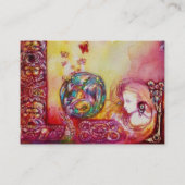 CARTE DE VISITE JARDIN DES OMBRES PERDUES - FAIRY ET BUTTERFLIES (Dos)