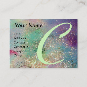 CARTE DE VISITE JARDIN DES OMBRES PERDUES - MONOGRAM