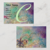 CARTE DE VISITE JARDIN DES OMBRES PERDUES - MONOGRAM (Devant / Derrière)