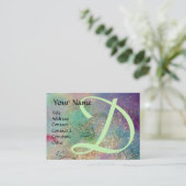 CARTE DE VISITE JARDIN DES OMBRES PERDUES - MONOGRAM (Debout devant)