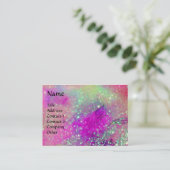 CARTE DE VISITE JARDIN DES OMBRES PERDUES MONOGRAMME À BÂTON (Debout devant)