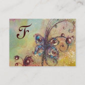 CARTE DE VISITE JARDIN DES OMBRES PERDUES MONOGRAMME À BÂTON (Dos)