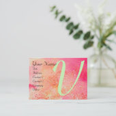 CARTE DE VISITE JARDIN DES OMBRES PERDUES - MONOGRAMME DE BUTTERFL (Debout devant)