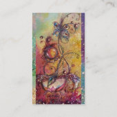 CARTE DE VISITE JARDIN DES OMBRES PERDUES - PLANTE BUTTERFLY (Dos)