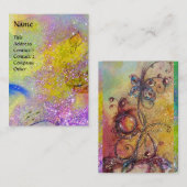 CARTE DE VISITE JARDIN DES OMBRES PERDUES - PLANTE BUTTERFLY (Devant / Derrière)