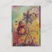 CARTE DE VISITE JARDIN DES OMBRES PERDUES - PLANTE BUTTERFLY (Dos)