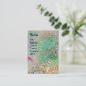 CARTE DE VISITE JARDIN DES OMBRES PERDUES - PLANTE BUTTERFLY (Debout devant)