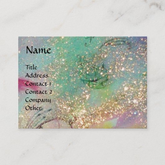 CARTE DE VISITE JARDIN DES OMBRES PERDUES - PLANTE BUTTERFLY (Devant)