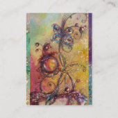 CARTE DE VISITE JARDIN DES OMBRES PERDUES - PLANTE BUTTERFLY (Dos)