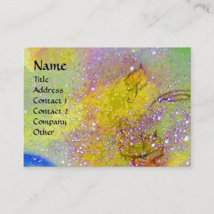 CARTE DE VISITE JARDIN DES OMBRES PERDUES - PLANTE BUTTERFLY