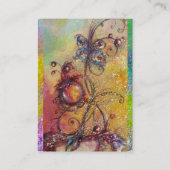 CARTE DE VISITE JARDIN DES OMBRES PERDUES - PLANTE BUTTERFLY (Dos)