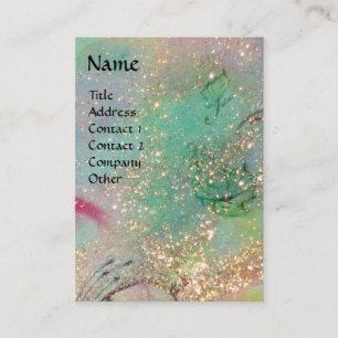 CARTE DE VISITE JARDIN DES OMBRES PERDUES - PLANTE DE PAPILLON