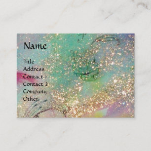 CARTE DE VISITE JARDIN DES OMBRES PERDUES - PLANTE DE PAPILLON