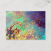 CARTE DE VISITE JARDIN DES OMBRES PERDUES - PLANTE MAGIQUE DE BOUT (Dos)