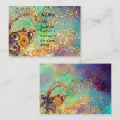 CARTE DE VISITE JARDIN DES OMBRES PERDUES - PLANTE MAGIQUE DE BOUT (Devant / Derrière)