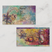 CARTE DE VISITE JARDIN DES OMBRES PERDUES - PLANTE MAGIQUE DE BOUT (Devant / Derrière)