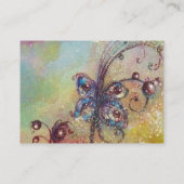 CARTE DE VISITE JARDIN DES OMBRES PERDUES - PLANTE MAGIQUE DE BOUT (Dos)