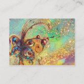 CARTE DE VISITE JARDIN DES OMBRES PERDUES - PLANTE MAGIQUE DE BOUT (Dos)